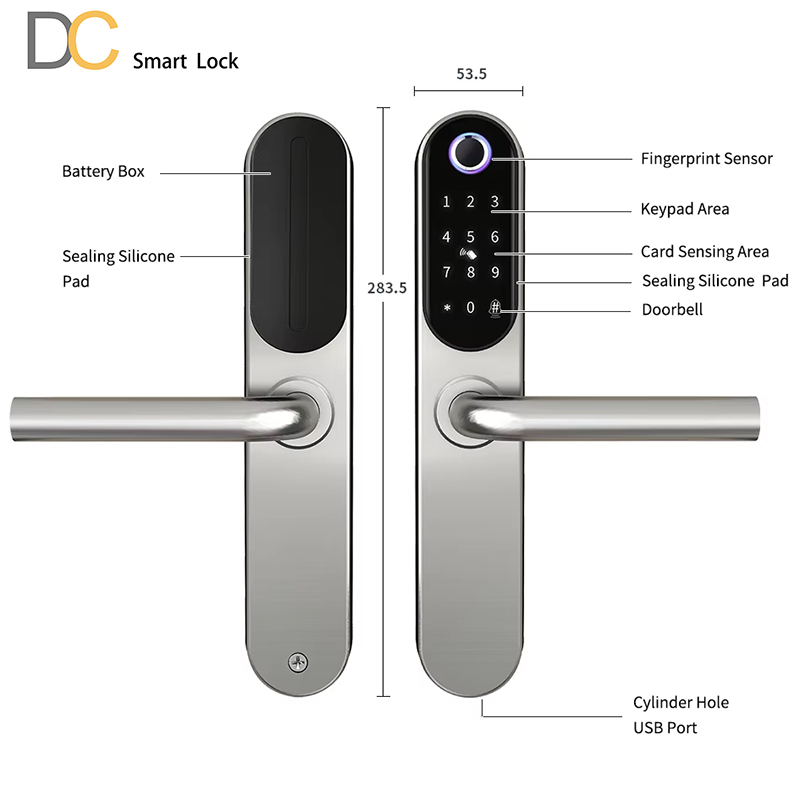 K710 Lever Handle Bluetooth Locks